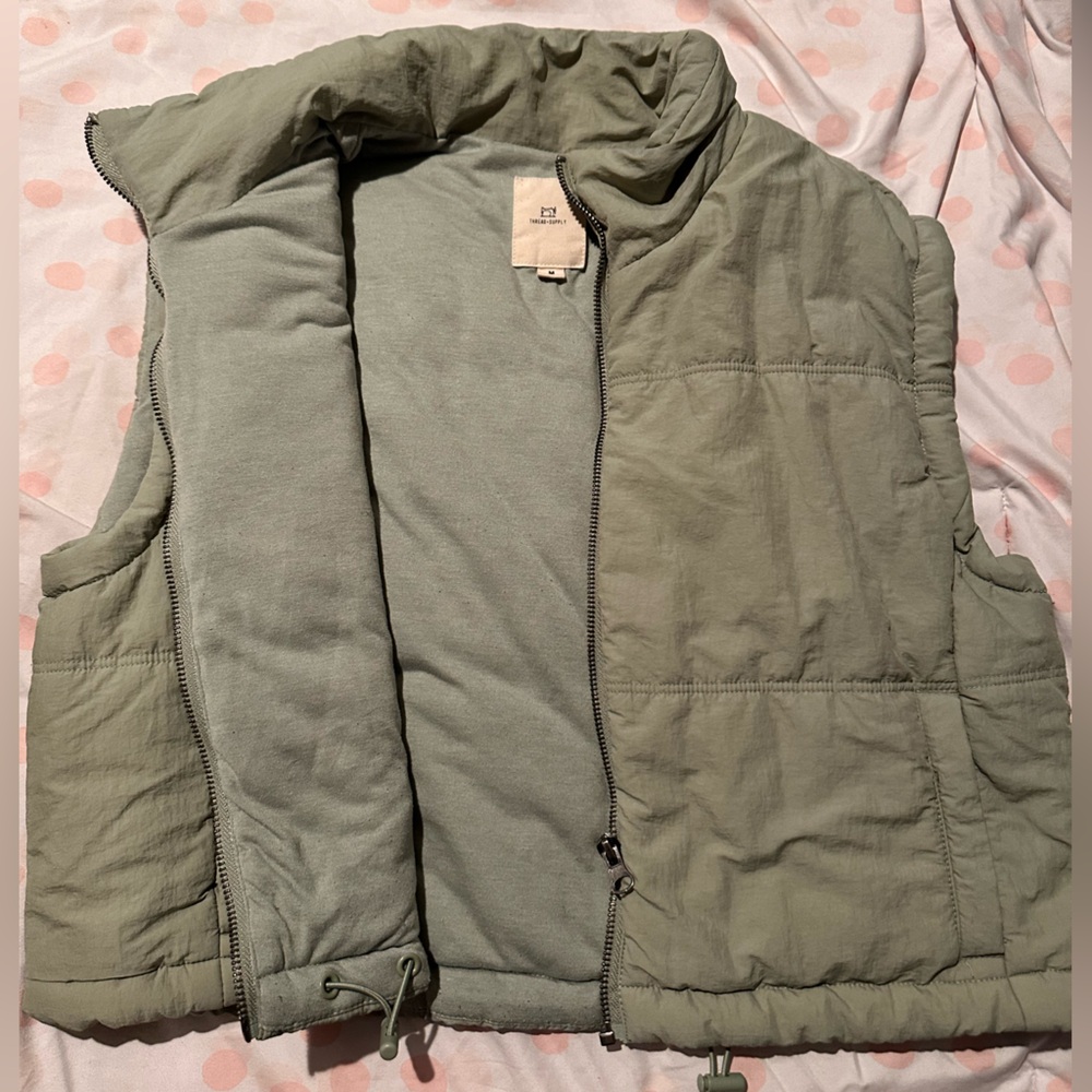 Thread & Supply Sage Quilted Vest
